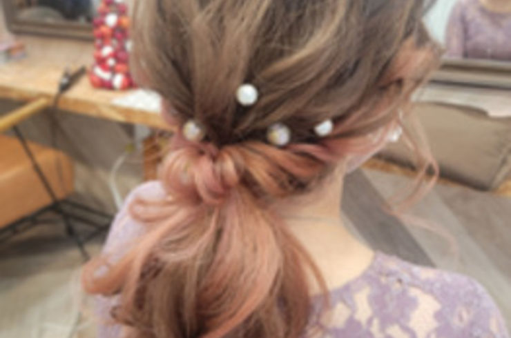 アップスタイル　アレンジスタイル