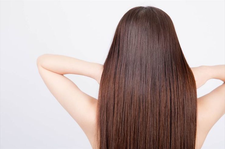なめらかな髪