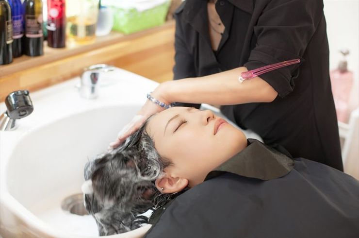 髪の汚れの除去